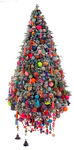 New Year's tree "Pompon"
